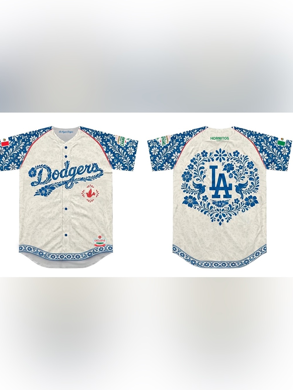 Los Angeles Dodgers Mexican Heritage Night Jersey Medium NWT Sealed SGA